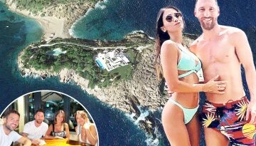 Messi y Fábregas se quedan en una isla privada en una mansión de £ 260k a la semana en Ibiza