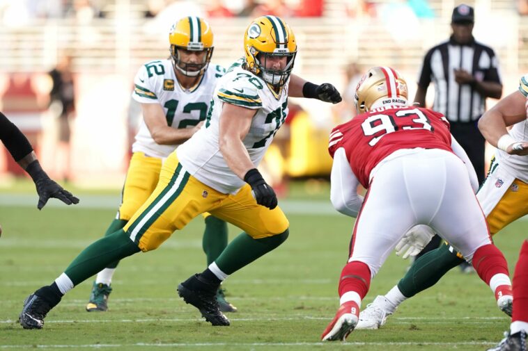 3 Packers luchando por sus puestos de trabajo en el campo de entrenamiento