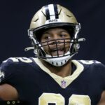 A Marcus Davenport de los Saints le amputaron parte del dedo esta temporada baja