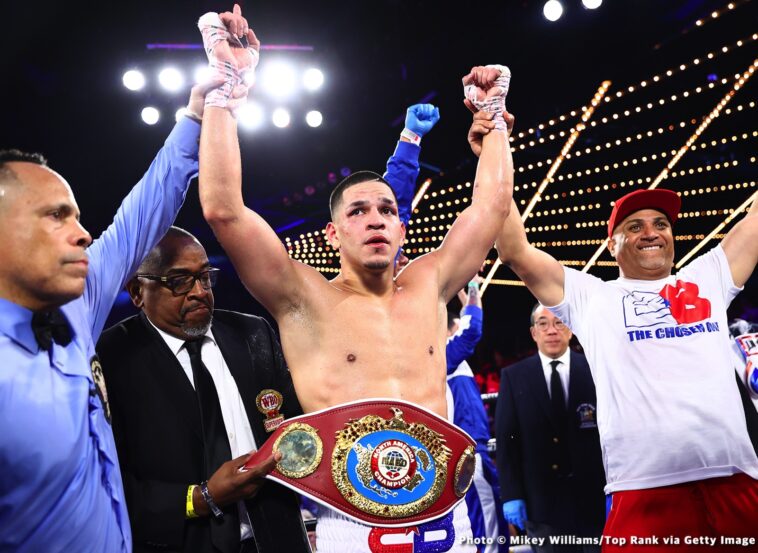 Foto de boxeo de Edgar Berlanga