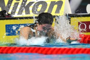 BENEDETTA PILATO GANA ORO en 100m pecho femenino cortesía de Fabio Cetti