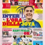 Diarios de hoy - Tiempo de Joya para el Inter, Italia se arrepiente