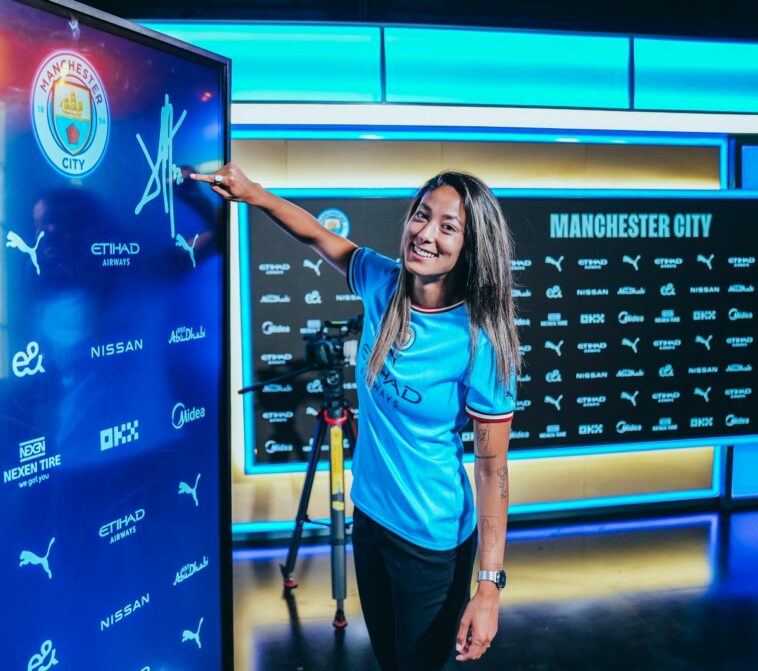 El nuevo fichaje del Manchester City Femenino, Leila Ouahabi