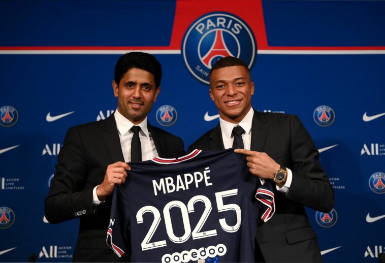 El presidente del PSG expresó su confianza en que Kylian Mbappé rechazaría al Real Madrid y ampliaría el trato