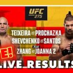 Resultados en vivo de UFC 275: Glover Teixeira vs Jiri Prochazka