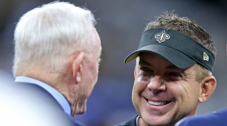 Jerry Jones reacciona a los vaqueros, la especulación de Sean Payton