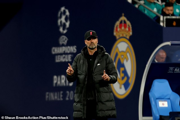 El jefe del Liverpool, Jurgen Klopp, tuvo una noche para olvidar cuando su equipo perdió la final de la Liga de Campeones.