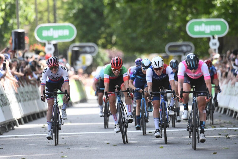 Longo Borghini supera a Brown por un segundo para ganar el Tour Femenino