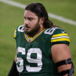 David Bakhtiari, Empacadores de Green Bay.  (Foto de Dylan Buell/Getty Images)