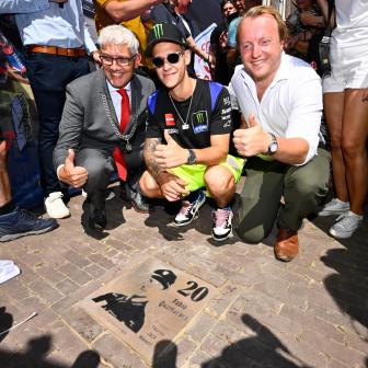 Los pilotos de MotoGP™ serán homenajeados en el nuevo Paseo de la Fama de Assen