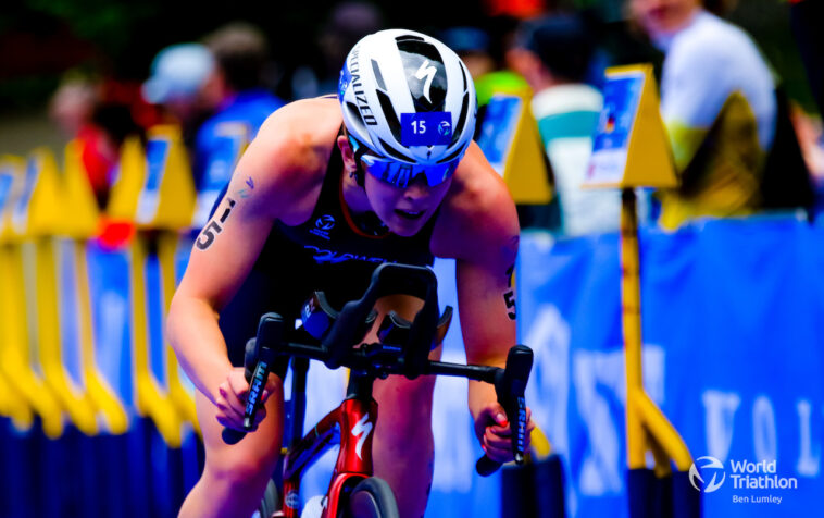 Sophie Coldwell - Serie del Campeonato Mundial de Triatlón AJ Bell Leeds 2022