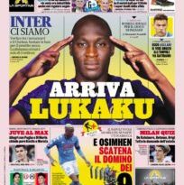 Papeles de hoy - Lukaku-Inter, sí del Chelsea, efecto dominó de Osimhen