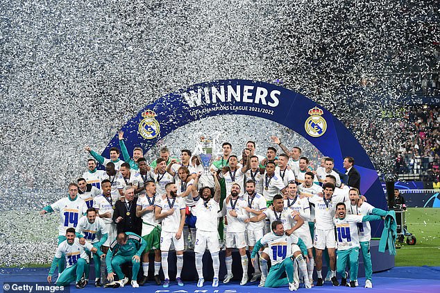El Real Madrid ganó su 14º título de la Liga de Campeones tras vencer el sábado 1-0 al Liverpool