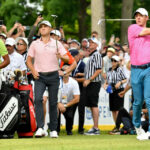 Los favoritos Justin Thomas y Rory McIlroy atraen a los apostadores este fin de semana en el US Open.  (Foto de Minas Panagiotakis/Getty Images)