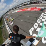 Alineación inicial de Pocono: julio de 2022 (NASCAR Xfinity Series)