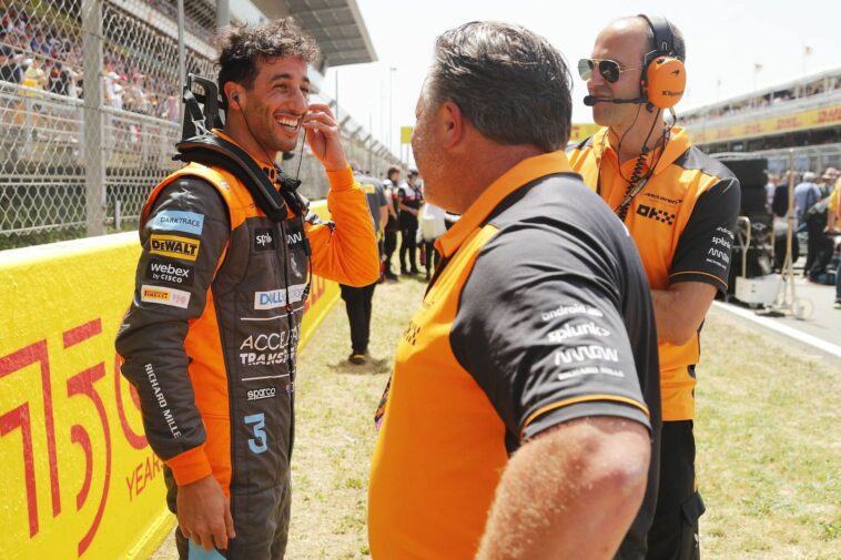 Brown de McLaren aclara el estado de Ricciardo para 2023