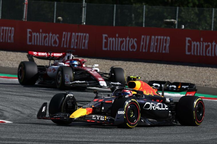 Sergio Pérez (MEX) Red Bull Racing RB18.  09.07.2022.  Campeonato Mundial de Fórmula 1, Rd 11, Gran Premio de Austria, Spielberg, Austria, Sprint