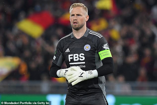 Schmeichel ha hecho casi 500 apariciones para los Foxes en todas las competiciones.