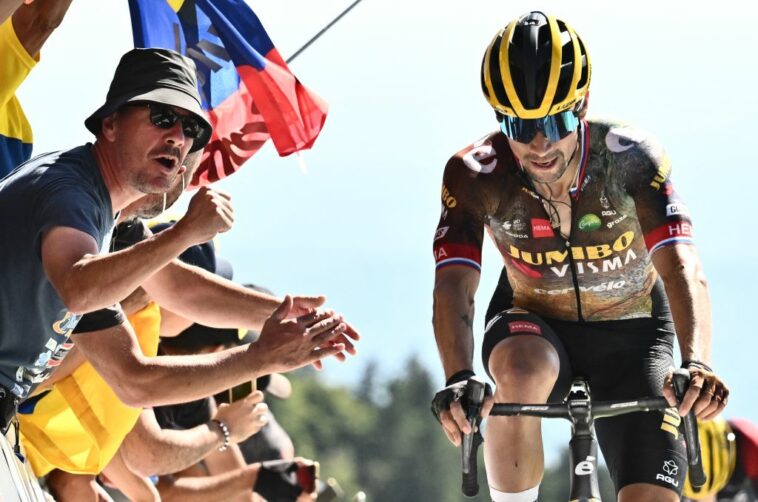 'Cada golpe de pedal es como un cuchillo en la espalda': Roglic lucha contra el dolor en el Tour de Francia