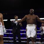 Foto de boxeo de Chisora ​​contra Pulev