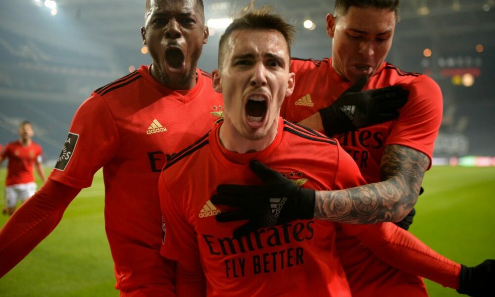 Arsenal submit £5.9m bid for Benfica’s Alex Grimaldo