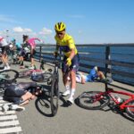 El caos en el Great Belt Bridge derriba al líder del Tour de Francia, Urán