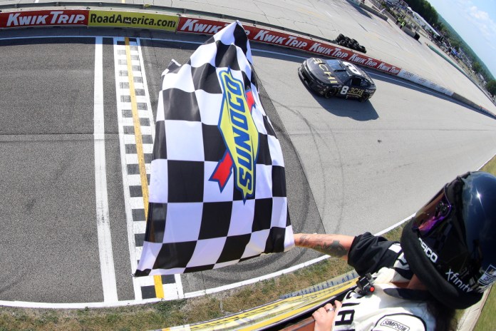 Tyler Reddick Road America gana la Serie de la Copa NASCAR
