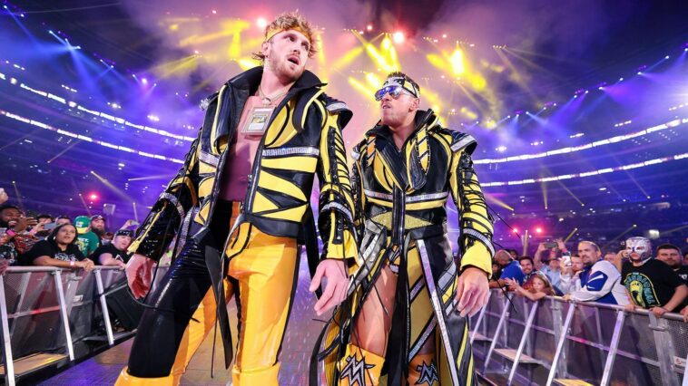 Logan Paul ya probó la WWE, como compañero de The Miz, pero podría enfrentarse a su compatriota estadounidense como su primer oponente real.