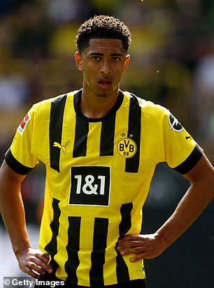 Jude Bellingham, centrocampista del Borussia Dortmund