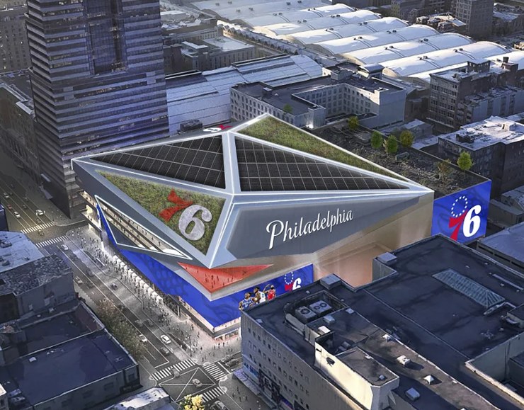76ers plan to build new $1.3 billion arena in Philadelphia