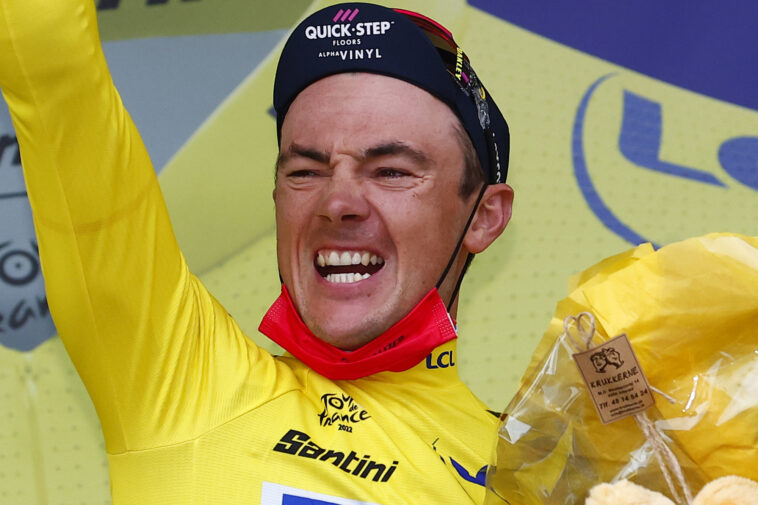 Mira a Lampaert aplastar la contrarreloj del Tour de Francia - Vídeo