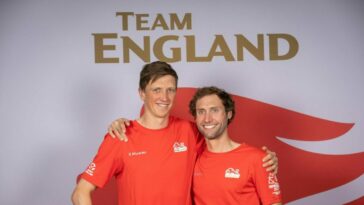 Luke Pollard y Dave Ellis / Equipo de Inglaterra / Juegos de la Commonwealth / Birmingham 2022