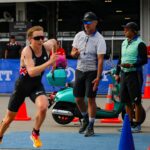 Georgia Taylor Brown cumple la sanción de Montreal Crédito de la foto World Triathlon