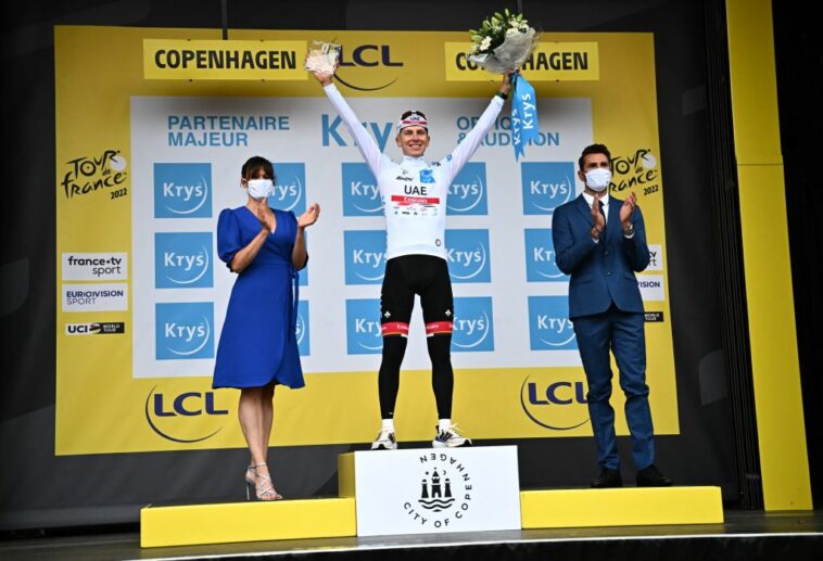 Pogacar consolida su condición de favorito en el Tour de Francia en la contrarreloj de Copenhague