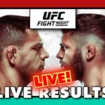 Resultados en vivo de UFC Vegas 58: Rafael dos Anjos vs Rafael Fiziev