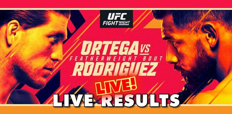 Resultados de UFC en ABC Live: Brian Ortega vs Yair Rodríguez