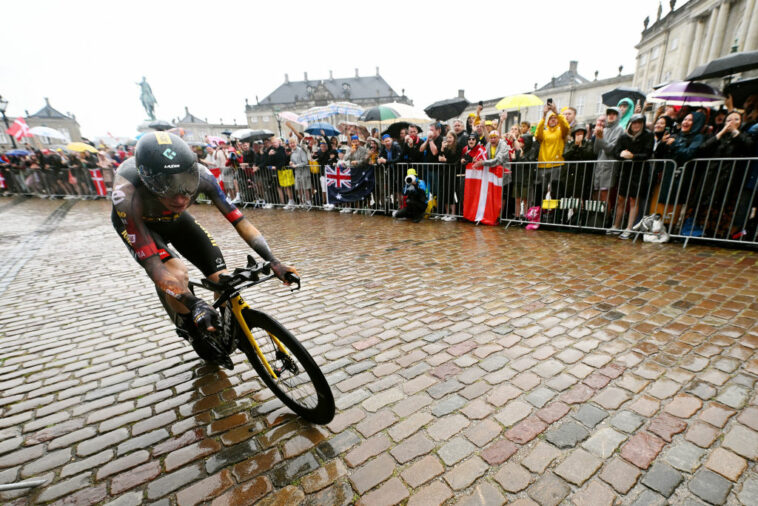 'Sin clasificación interna' ya que el Tour de Francia TT separa a Vingegaard y Roglic por un segundo