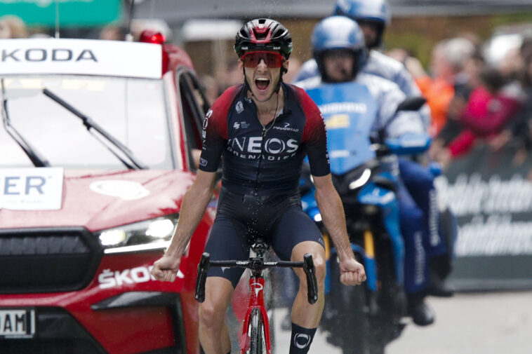 Adam Yates logra la victoria en la cima de la etapa 3 y pasa a liderar la carrera en el Deutschland Tour