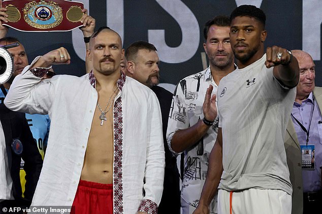 Oleksandr Usyk y Anthony Joshua están listos para su muy publicitada revancha en Arabia Saudita