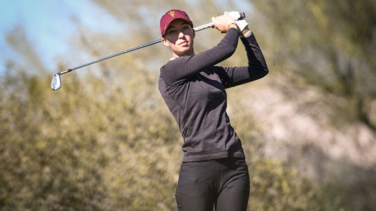 La exgolfista de Arizona State, Alexandra Forsterling, nombrada la jugadora más mejorada de 2022 de Golfweek impulsada por Rapsodo