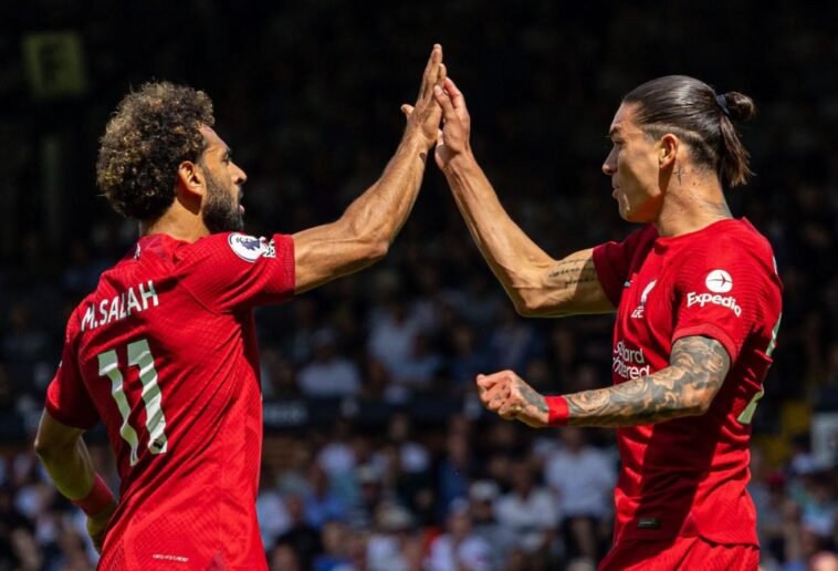 Mo Salah y Darwin Núñez aspiran a sumar goles en la Champions League