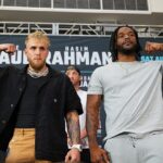 Jake Paul (izquierda) y Hasim Rahman Jr estaban programados para pelear el 6 de agosto.