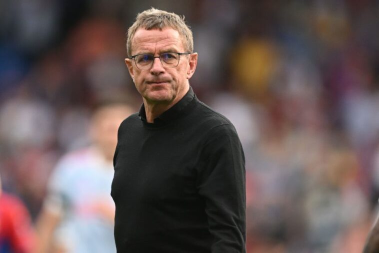 El exjefe interino Ralf Rangnick supuestamente le dijo al club que buscara cinco jugadores