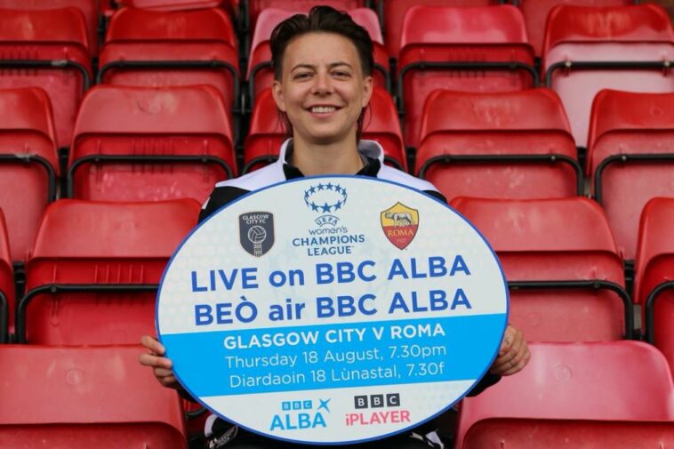 Partido UWCL de Glasgow City con Roma en vivo en BBC Alba