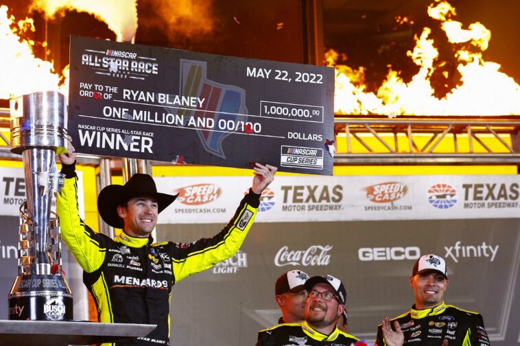 Ryan Blaney firma renovación de contrato de NASCAR con Team Penske