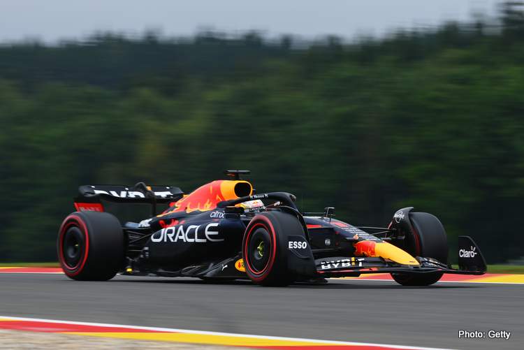 Spa FP2: Verstappen muestra su mano