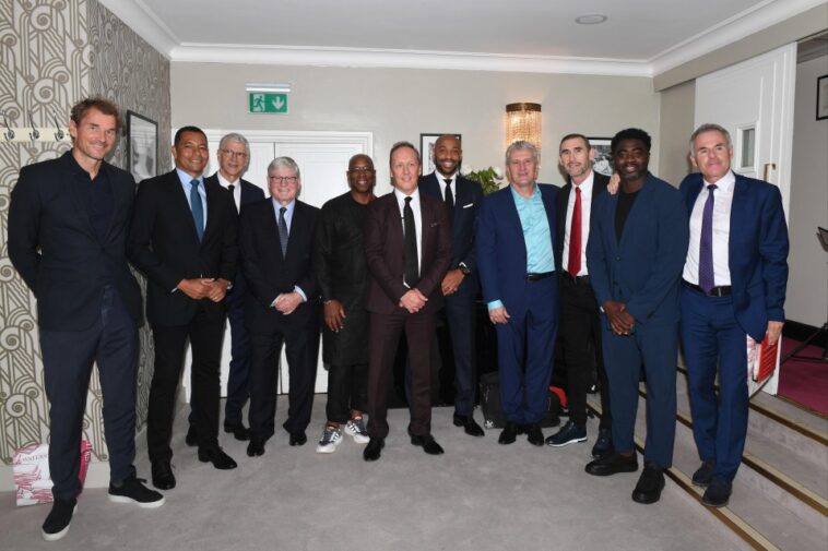 Un grupo de leyendas del Arsenal se reunió en Londres esta semana
