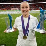 Beth Mead ganó la bota de oro y el premio a la Jugadora del Torneo en la Eurocopa 2022
