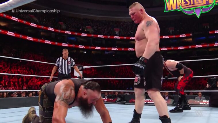 Braun Strowman ha levantado la tapa sobre cómo fue ser derribado con un golpe real de Brock Lesnar