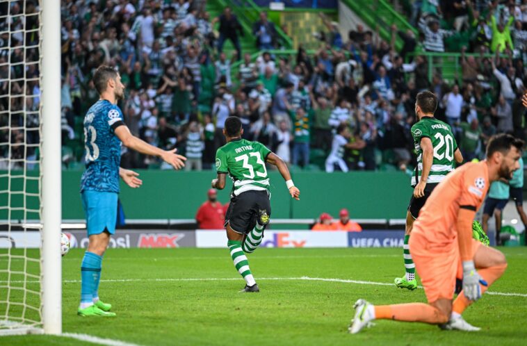 Arthur Gomes anotó el segundo gol del Sporting